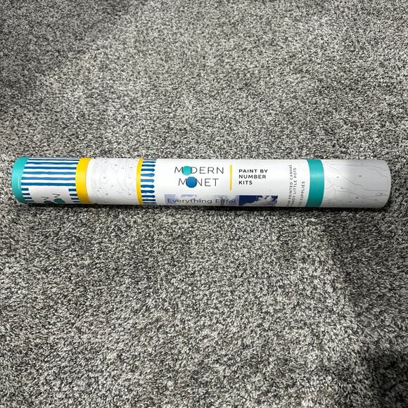 Paint Color by Number for Adults, DIY 16x20 Modern Decor Eiffel Tower Canvas - Picture 2 of 5